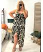 ROBE LONGUE BRETELLE -...