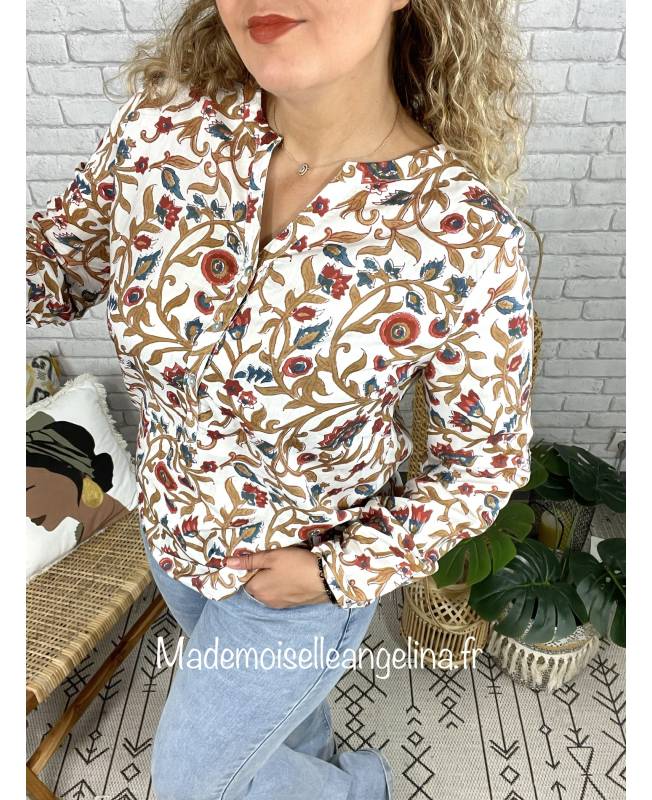 Majorie Floral Blouse