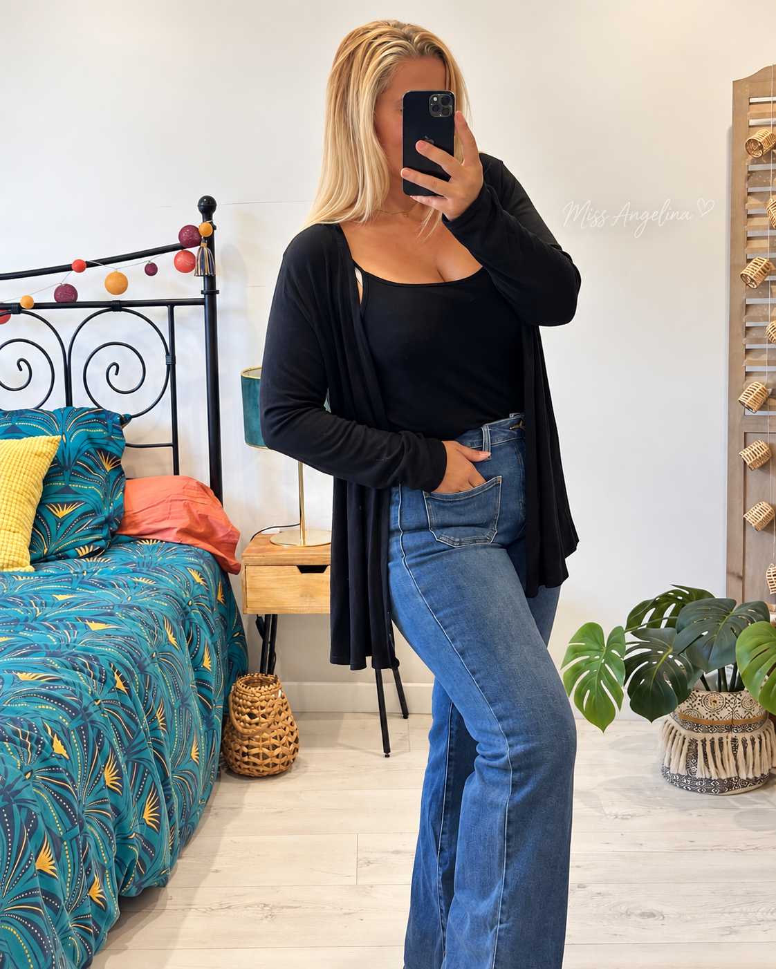 GILET NOIR TOUT DOUX ET SOUPLE