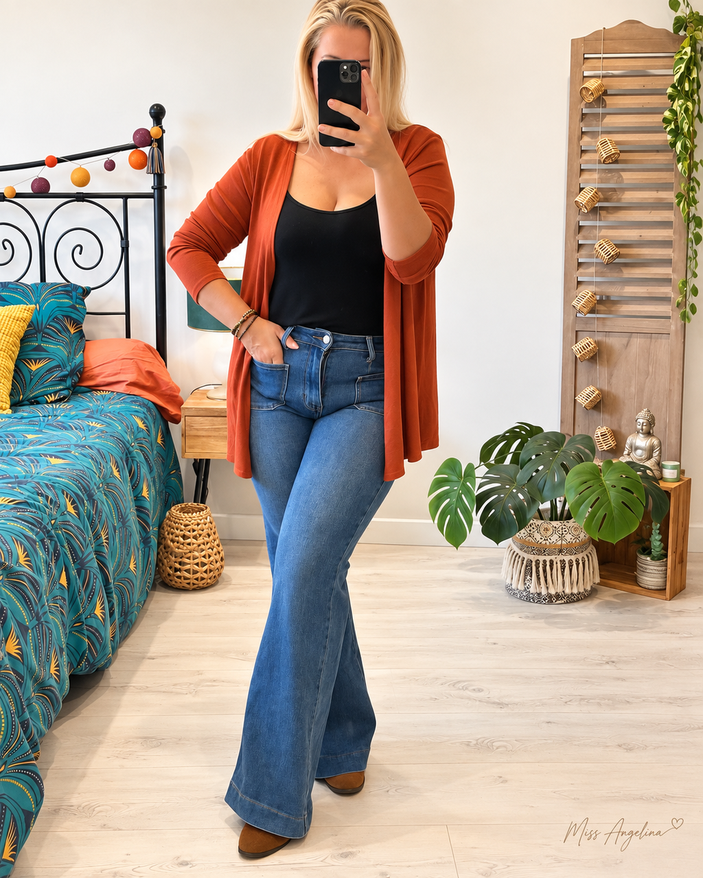 Gilet souple rouille – Taille unique